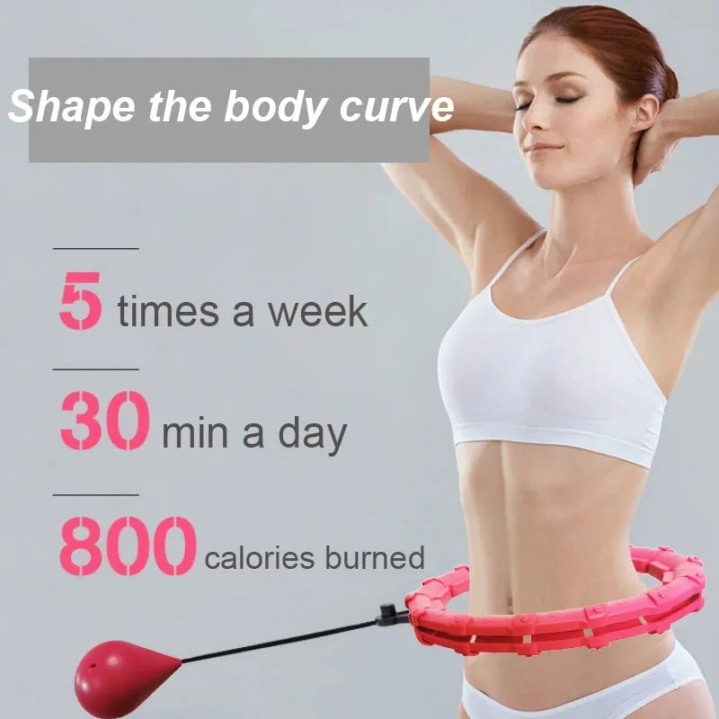 24 Section Adjustable Sport Hoops Abdominal Thin Waist