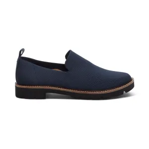 Aetrex Chloe Slip on Loafer Navy