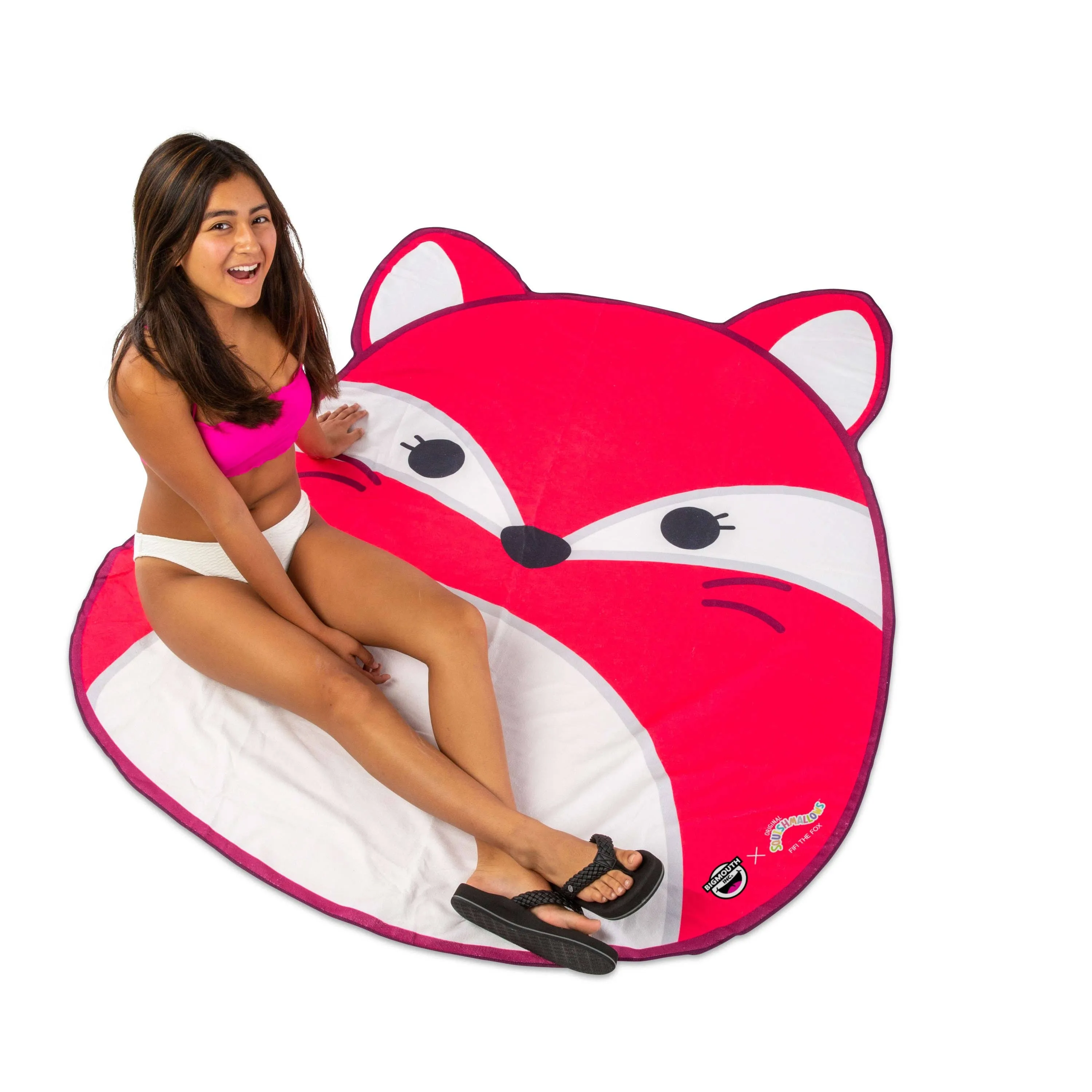 BigMouth X Squishmallows Maui the Pineapple Beach Blanket