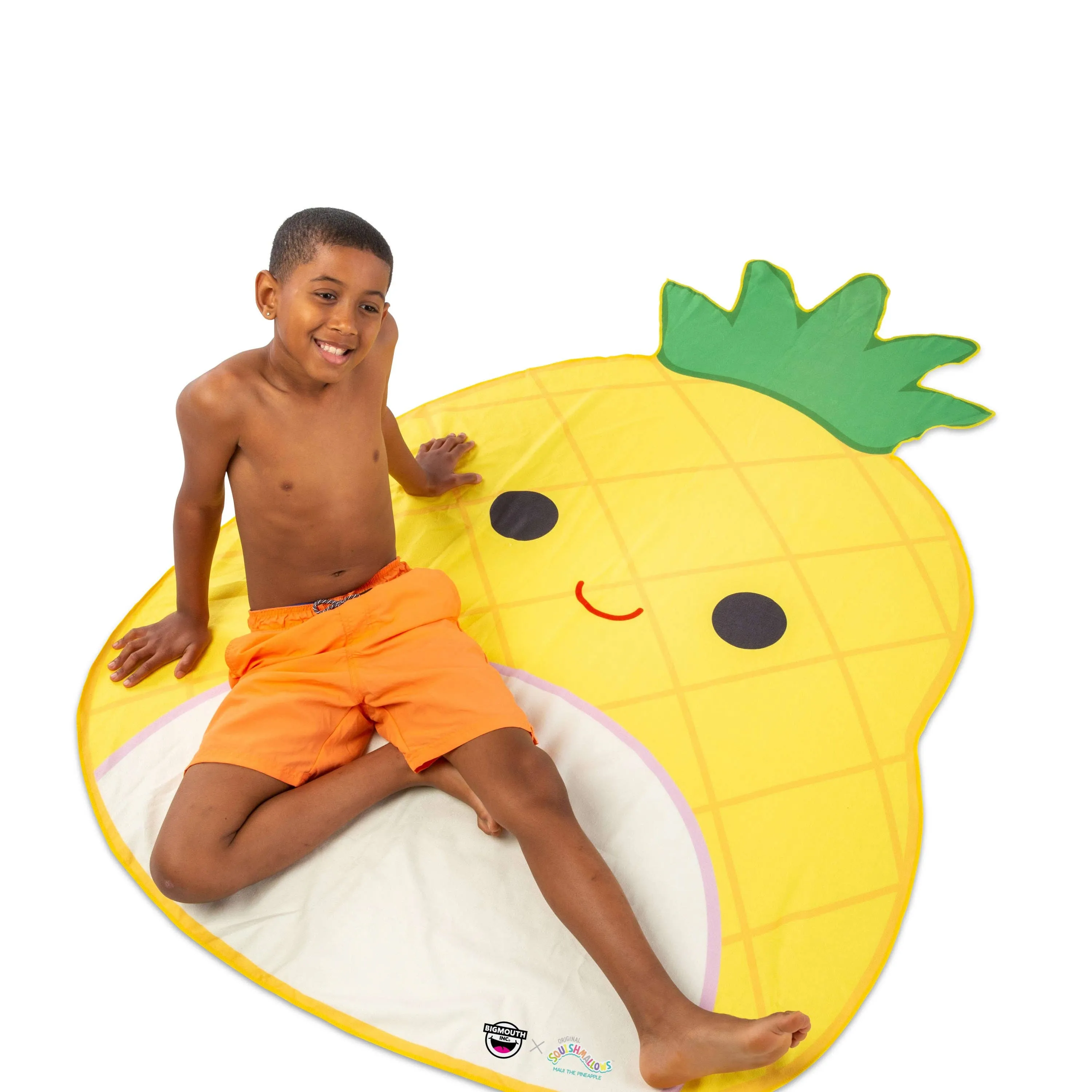 BigMouth X Squishmallows Maui the Pineapple Beach Blanket