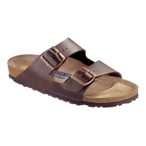 Birkenstock Arizona SFB Dark Brown Birko-Flor Footbed Suede Lined