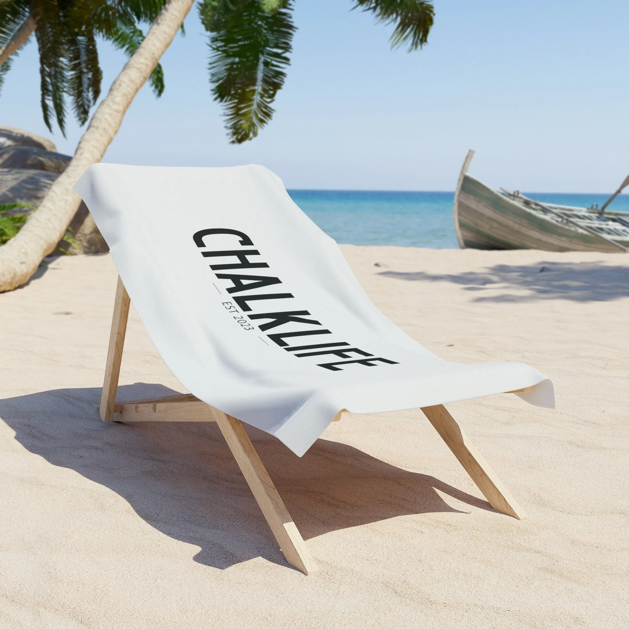 Chalklife Beach Towel