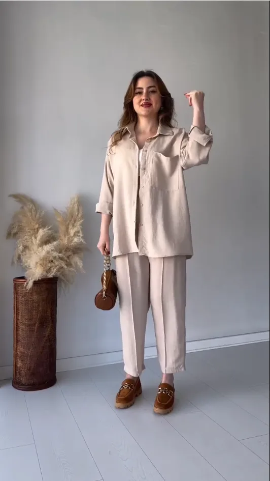Cloud Beige Co-Ord Set