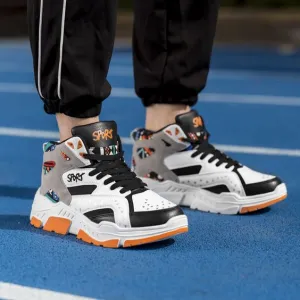 Color Block High Top Sneaker Shoes