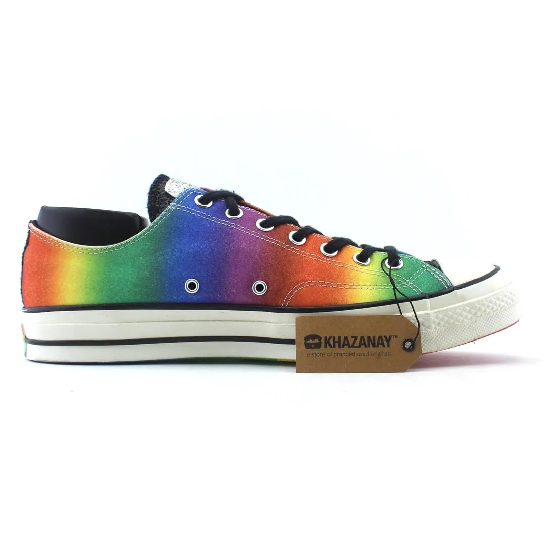 CONVERSE CHUCK 70 PRIDE RAINBOW GLITTER LOW TOP