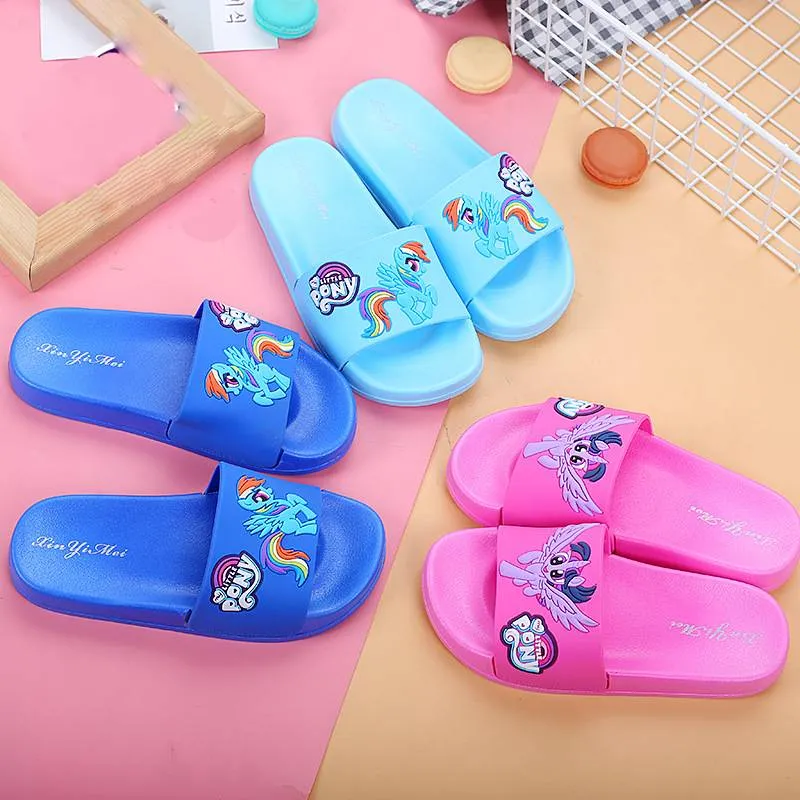 Cute Cartoon Toddler Home Bathroom Slippers