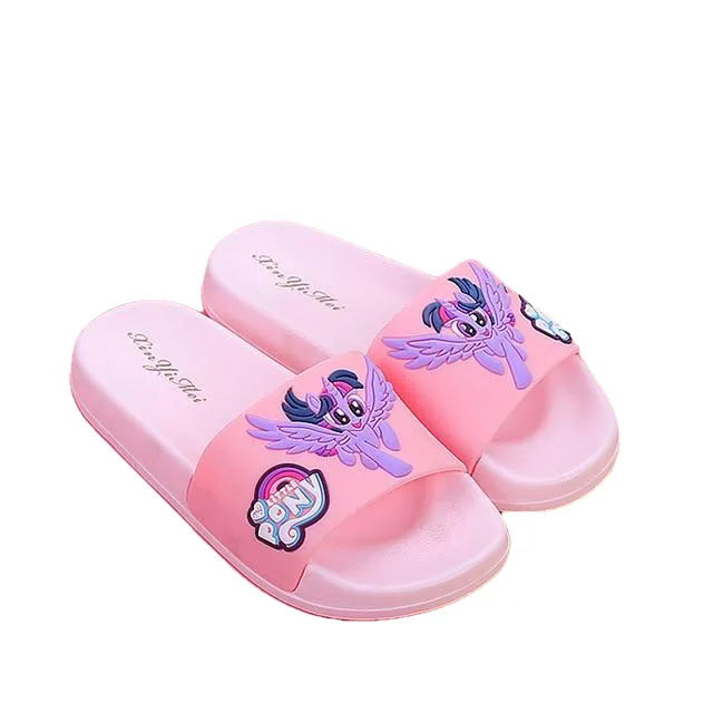 Cute Cartoon Toddler Home Bathroom Slippers