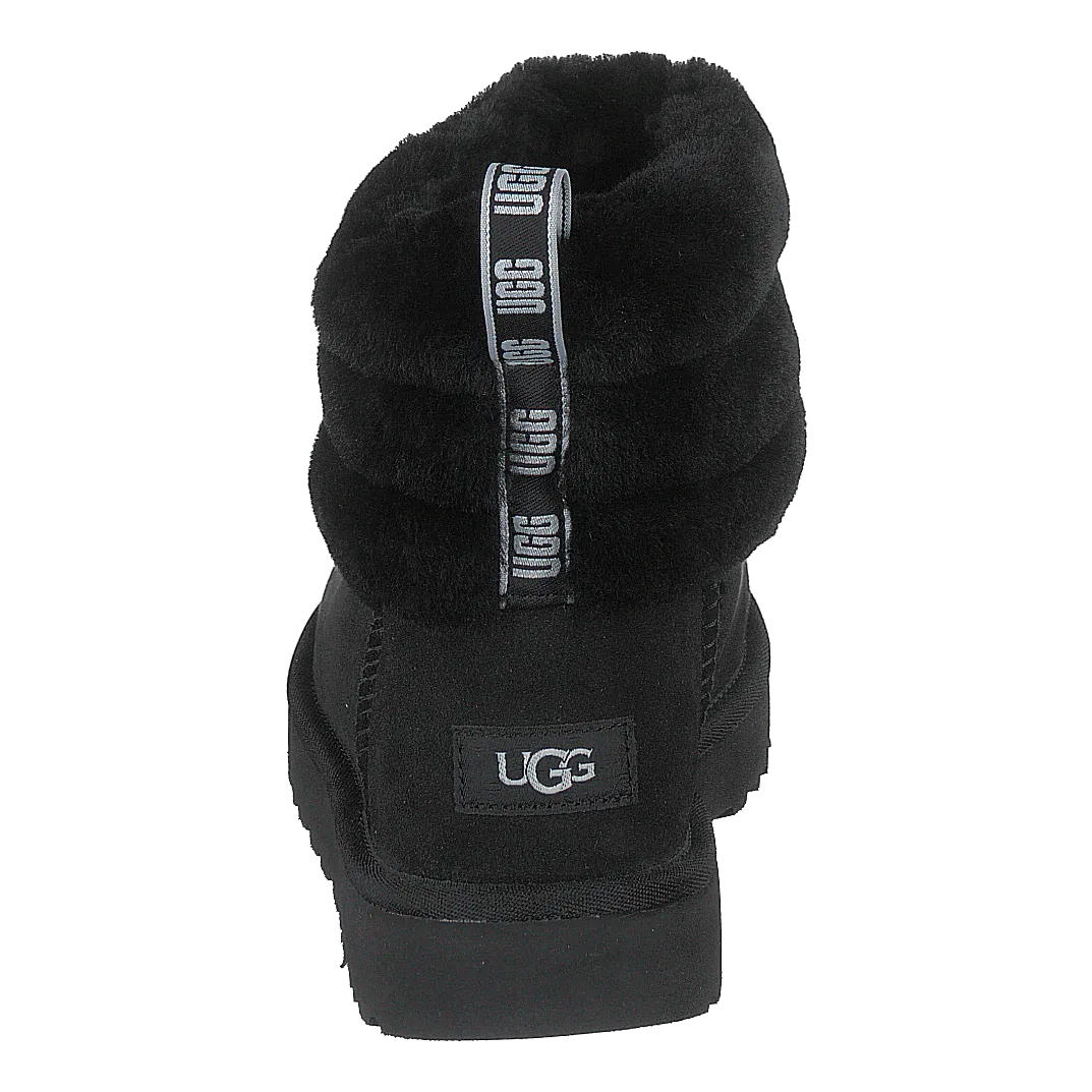 Fluff Mini Quilted Black