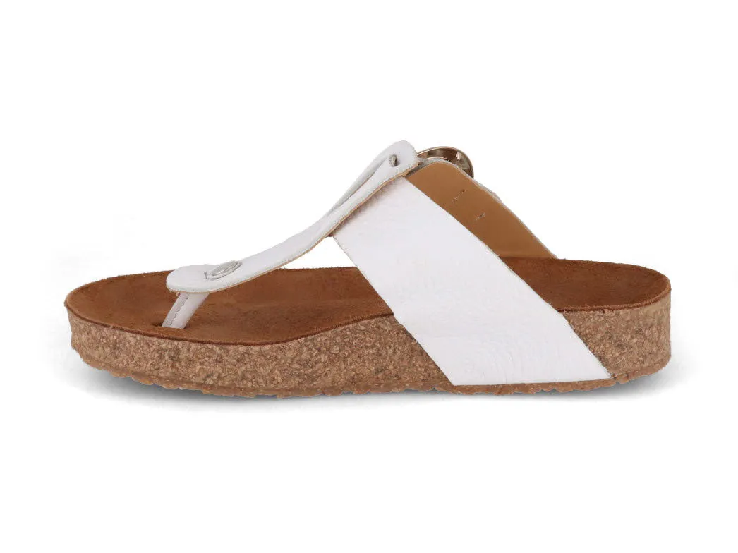 HAFLINGER Thong Sandals Round Buckle Corinna