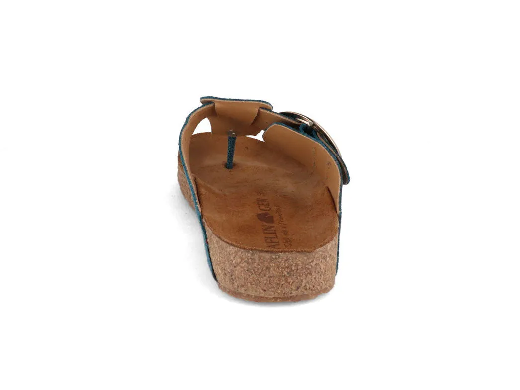 HAFLINGER Thong Sandals Round Buckle Corinna