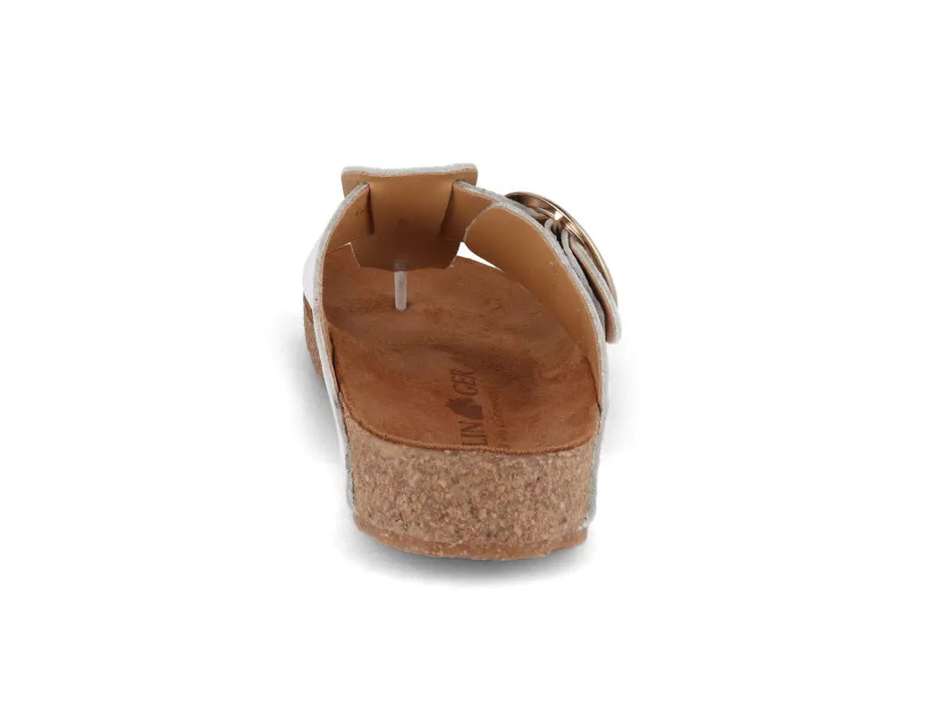 HAFLINGER Thong Sandals Round Buckle Corinna