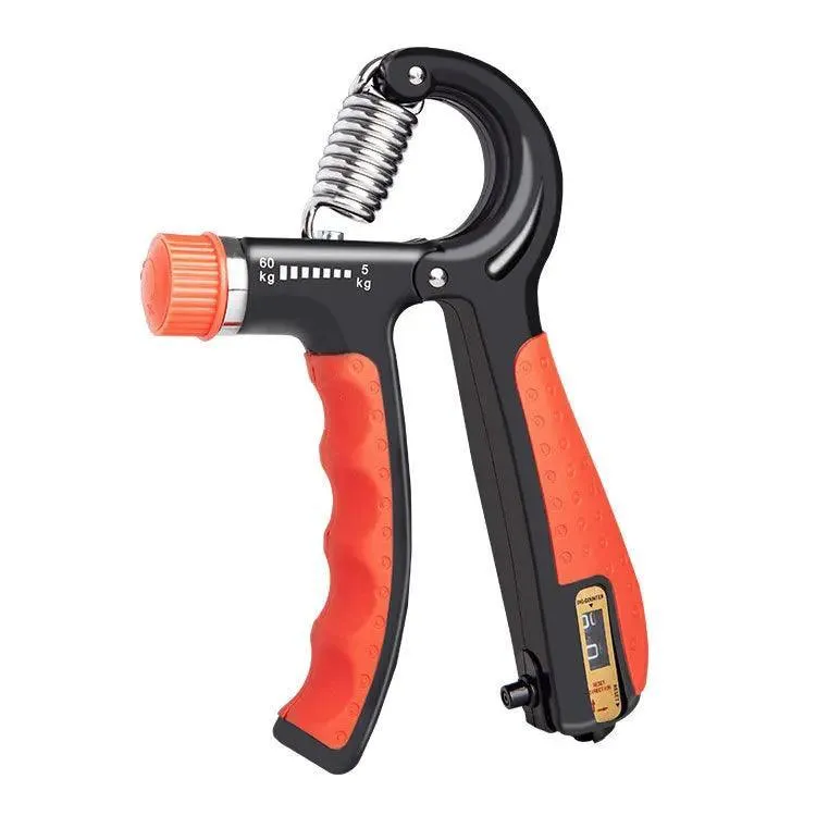 Hand Grip Strengthener, Adjustable 11.02-132.27lbs, Durable Aluminum, Non-Slip Handles, Ideal for Athletes & Rehab