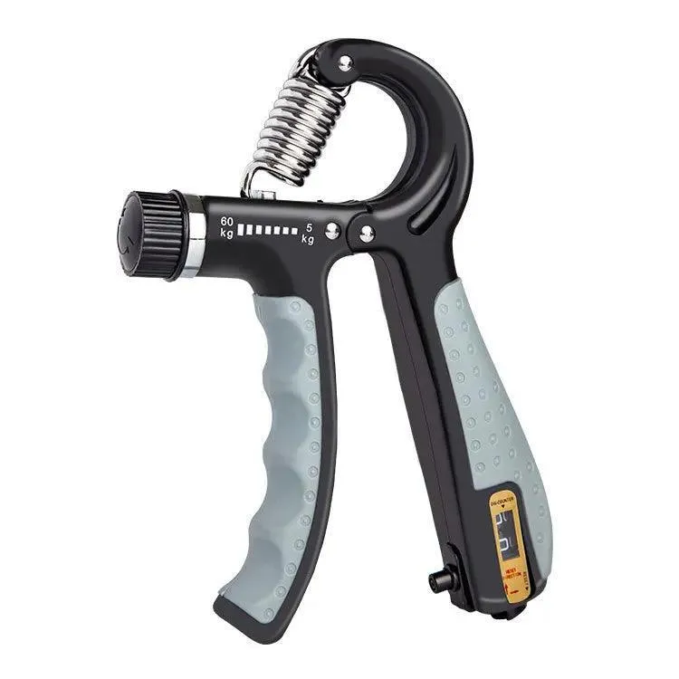 Hand Grip Strengthener, Adjustable 11.02-132.27lbs, Durable Aluminum, Non-Slip Handles, Ideal for Athletes & Rehab