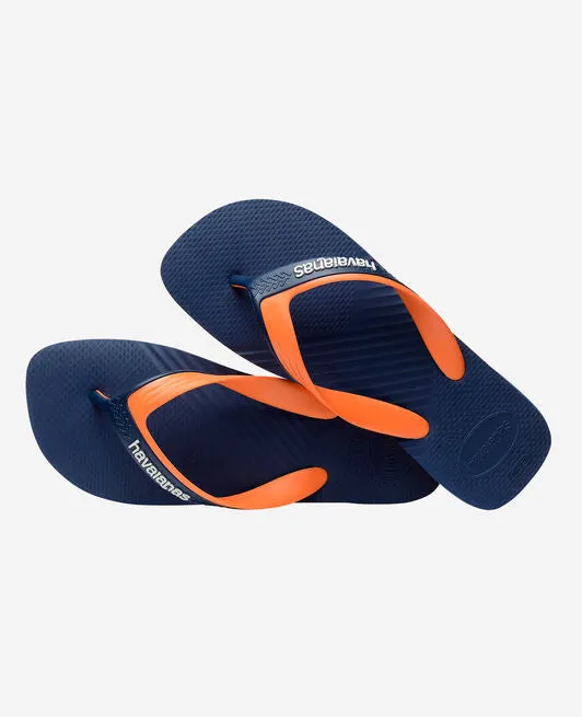 HAVAIANAS DUAL FC - NAVY BLUE.BEGONIA ORANGE