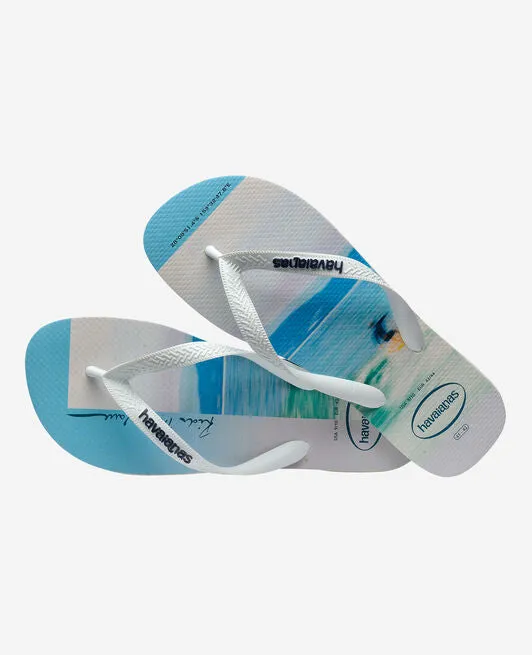 HAVAIANAS HYPE - WHITE.WHITE.NAVY BLUE