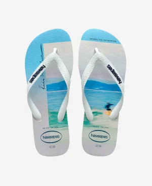 HAVAIANAS HYPE - WHITE.WHITE.NAVY BLUE