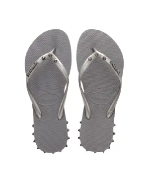 HAVAIANAS SLIM ROCKY - STEEL GREY