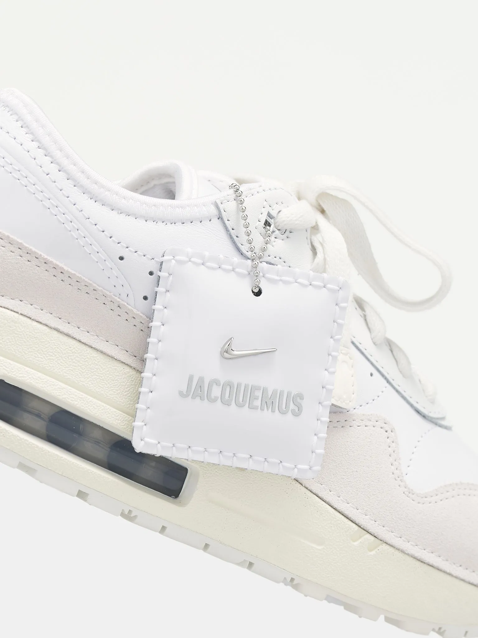 Jacquemus Air Max 1 86 Sneakers (HM6690-100-WHITE-SILVER-SAIL)