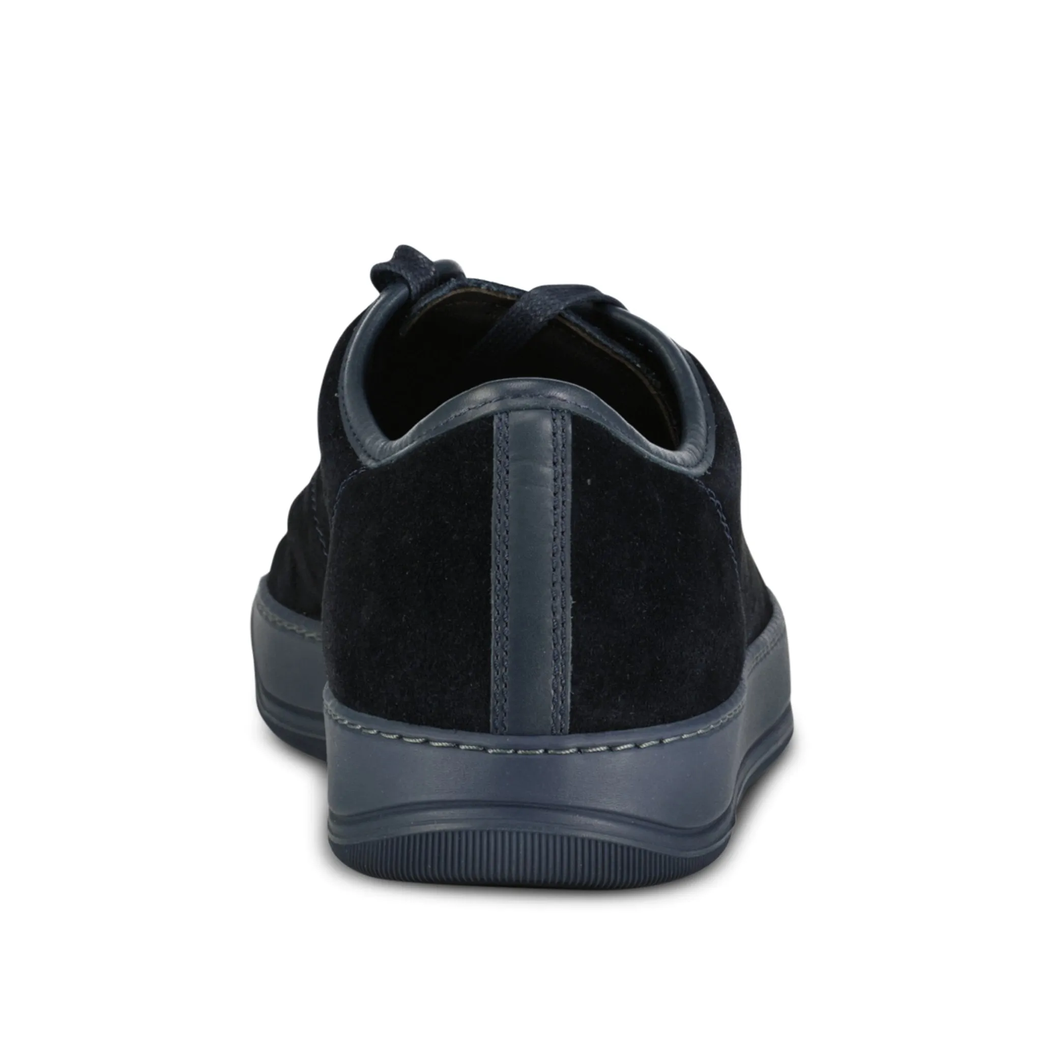 LANVIN Low-Top Patent Toe Trainer Navy