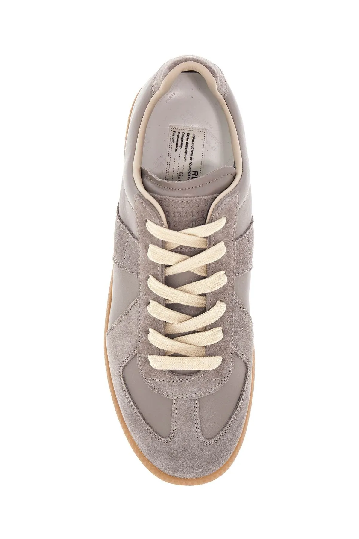 Replica Suede Low-Top Sneakers