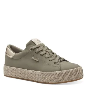 Tamaris Womens Sage GreenLace-up Shoe 1-23713-42